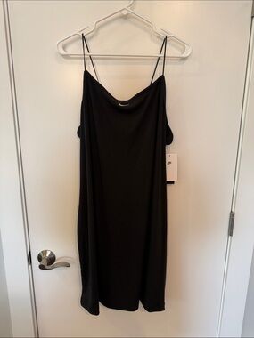 Nike Black Mini Dress with Spaghetti Straps
